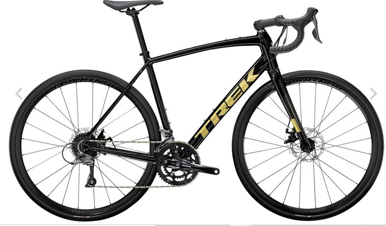 DOMANE2DISCBLACK.jpg TREK Domane AL 2 Trek Black/Carbon Smoke Disc TG 54 - immagine 1