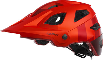 CASCO LIMAR DELTA ROSSO BRILLANTE OPACO M (52/57)