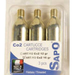 BLISTER DA NR.3 CARTUCCE CO2 16 GR