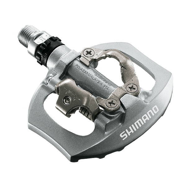 SHPDA530_zoom.png PAIA PEDALI SHIMANO A-530 SILVER - immagine 1