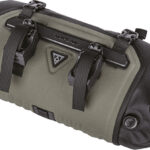 BORSA AL MANUBRIO FRONTLOADER (8 L) IMPERMEABILE CON CINTURINI IN VELCRO E FIBBIE VERDE