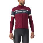 CASTELLI PASSISTA JERSEY BORDEAUX/SAVILE BLUE-CHALK tg XL