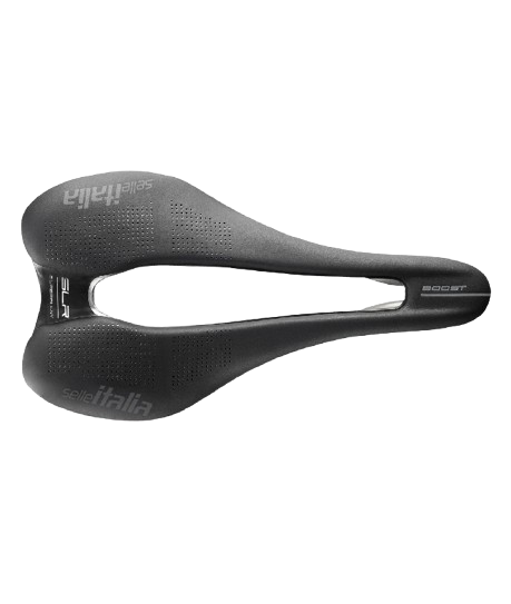 SI041BSFSN_zoom-removebg-preview SELLA SLR BOOST SUPERFLOW S TEL. IN TI 316 FIBRA-TEK NERA - immagine 1