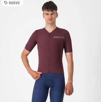 Immagine 2025-04-09 110216 CASTELLI PREMIO EVO JERSEY tg L DEEP BORDEAUX - immagine 1