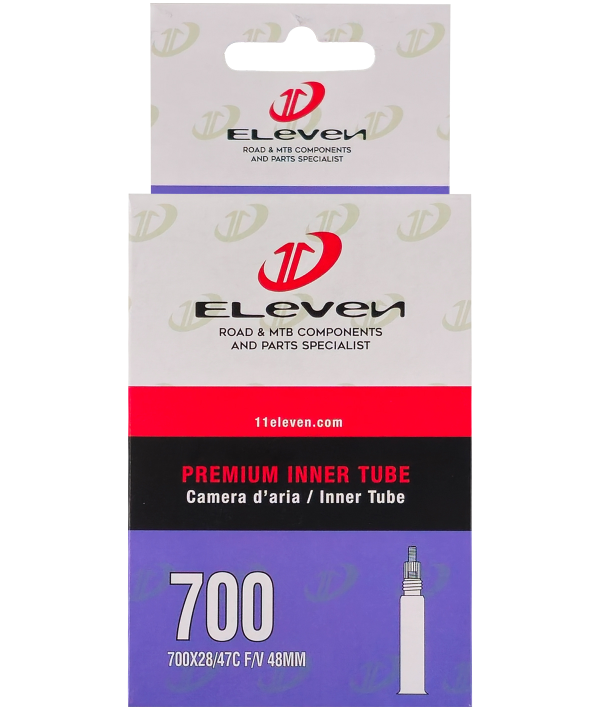 cameradariagravel Cam.d'aria 700 x 28/47C in box valvola presta 48mm - immagine 1