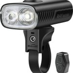 Fanalino anteriore a led bianco Ray 1600B USB-C con telecomando
